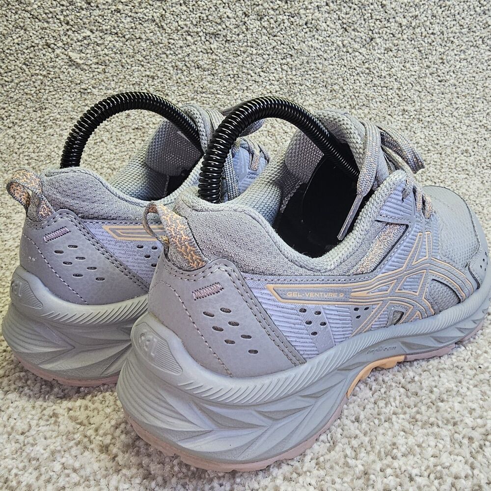 Asics Gel Venture 9 Running Shoes Womens Size 8B‎ Gray Sneakers 1012B313 - Picture 6 of 14
